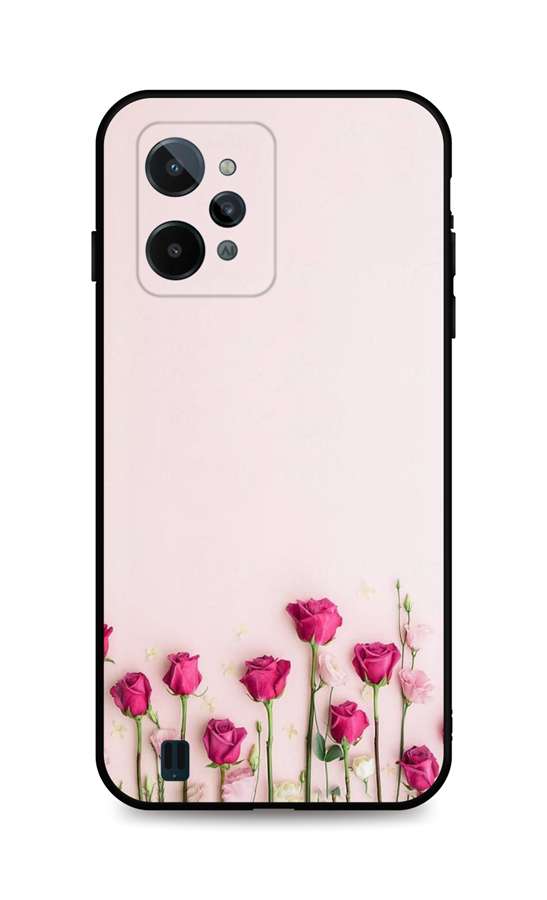 Zadní silikonový kryt DARK na Realme C31 Roses