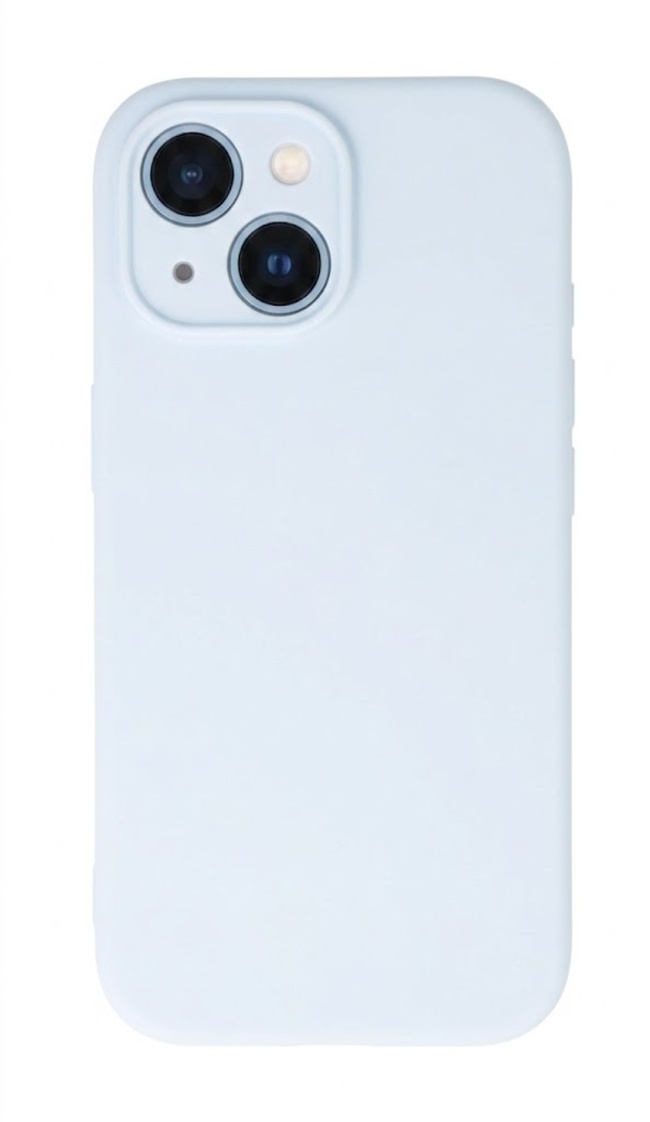 Levně Zadní kryt Silicone Lite pro iPhone 13 nebesky modrý