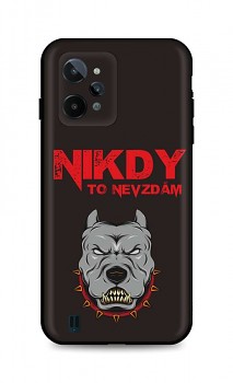 Zadní silikonový kryt DARK na Realme C31 Nikdy to nevzdám