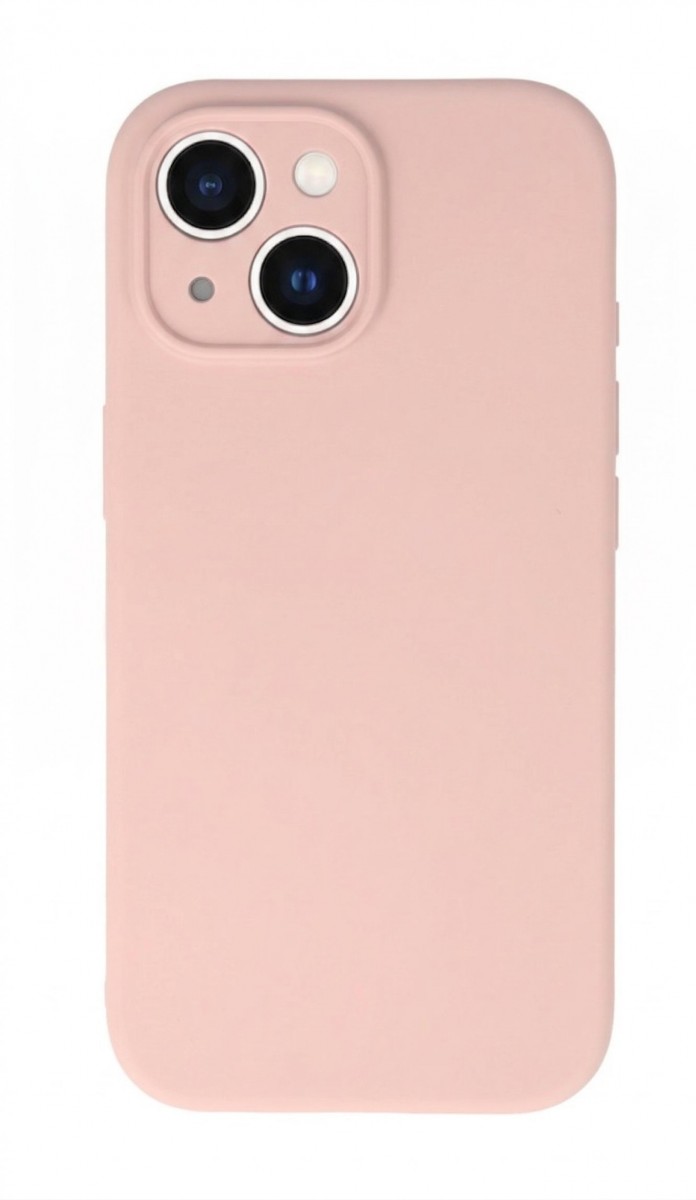 Levně Zadní kryt Silicone Lite pro iPhone 13 pudrově růžový