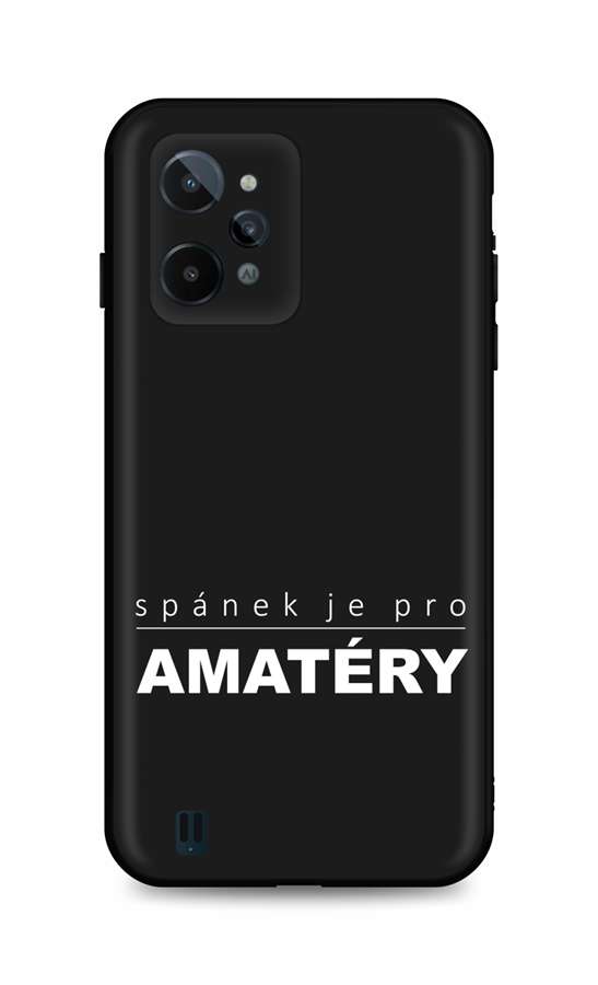 Levně Kryt TopQ Realme C31 silikon Bez spánku 74341 (pouzdro neboli obal na mobil Realme C31)