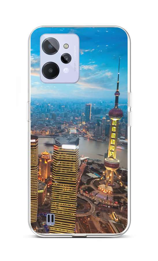 Levně Kryt TopQ Realme C31 silikon City 74347 (pouzdro neboli obal na mobil Realme C31)
