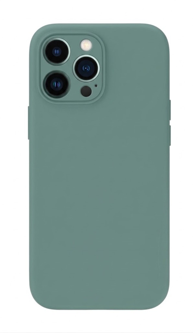 Levně Zadní kryt Silicone Lite pro iPhone 16 Pro Max šalvějově zelený