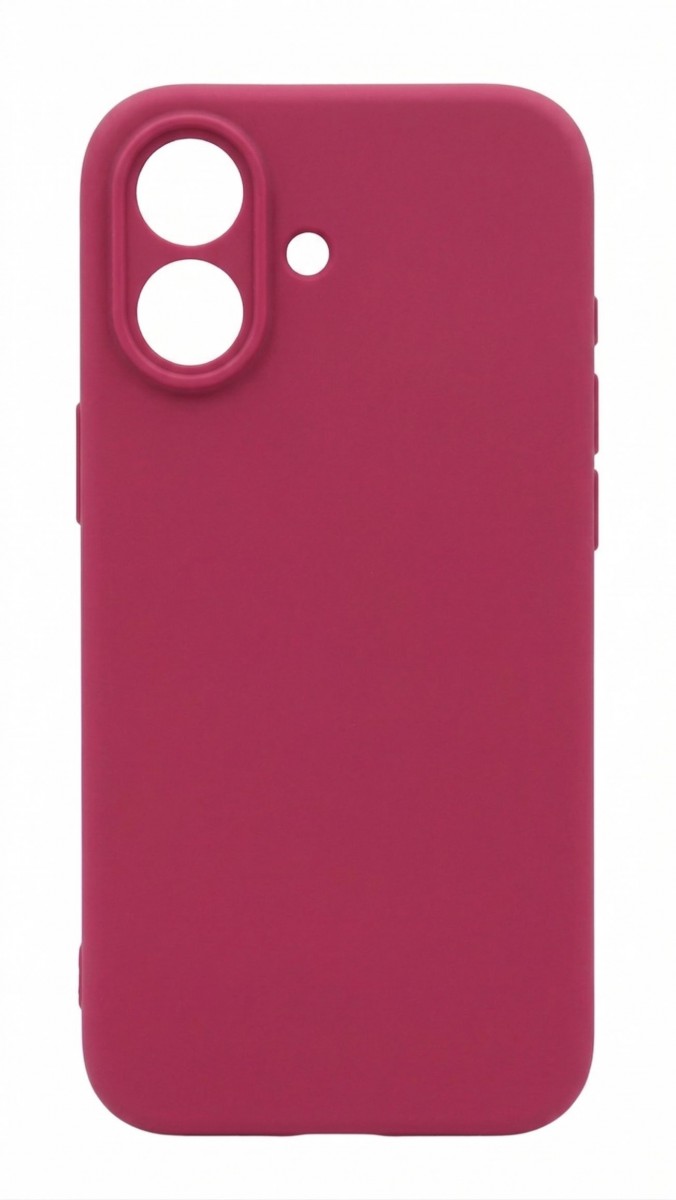 Levně Zadní kryt Silicone Lite pro iPhone 17 malinový