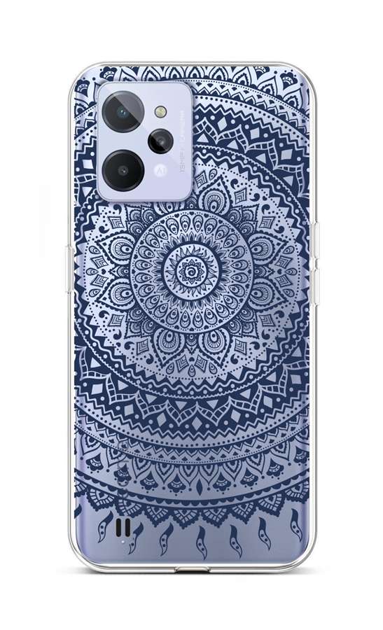 Zadní silikonový kryt na Realme C31 Navy Mandala