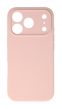 Zadní kryt Silicone Lite pro iPhone 17 Pro Max pudrově růžový