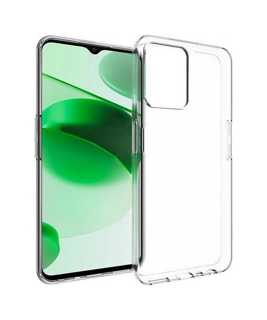 Zadní silikonový kryt na Realme C35 1 mm průhledný