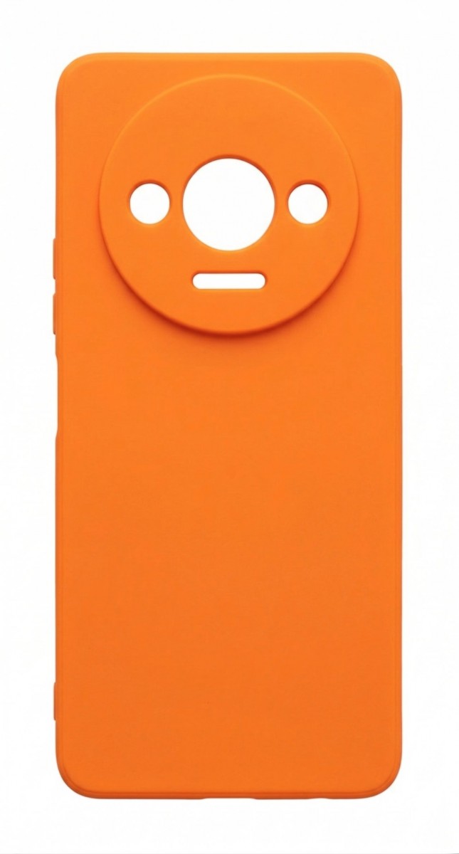 Levně Zadní kryt Silicone Lite pro Xiaomi Redmi A3 oranžový