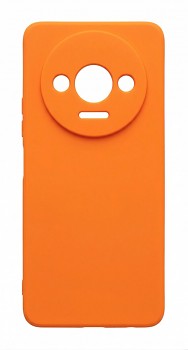 Zadní kryt Silicone Lite pro Xiaomi Redmi A3 oranžový