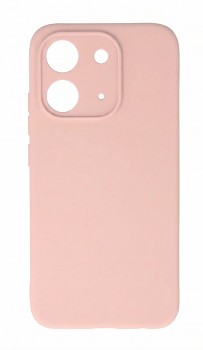 Zadní kryt Silicone Lite pro Xiaomi Redmi 15C 4G/5G pudrově růžový