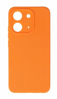Zadní kryt Silicone Lite pro Xiaomi Redmi 15C 4G/5G oranžový