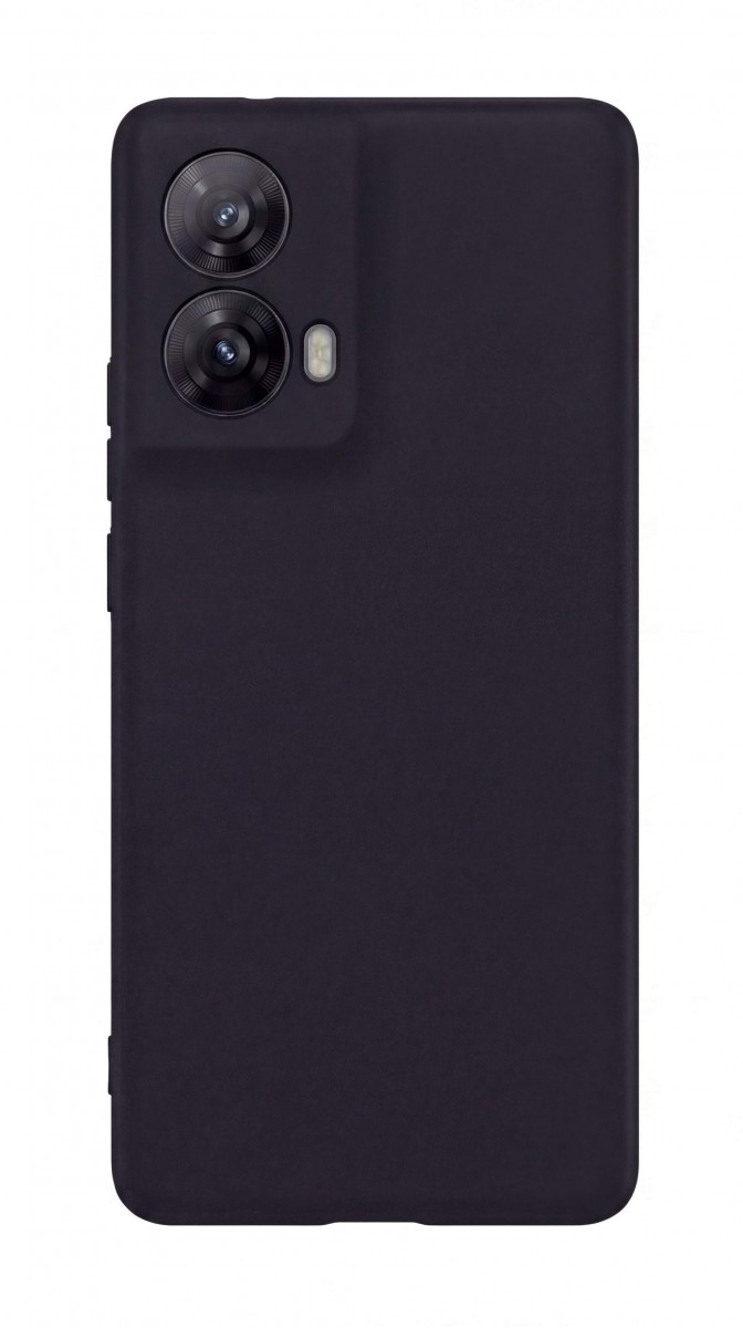 Zadní kryt Silicone Lite pro Motorola Edge 50 Fusion 5G černý