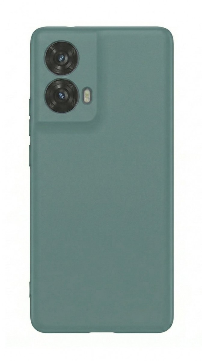 Levně Zadní kryt Silicone Lite pro Motorola Edge 50 Fusion 5G šalvějově zelený