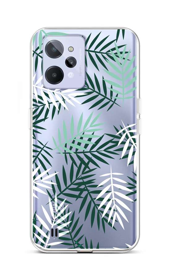 Levně Kryt TopQ Realme C31 silikon Listy 74401 (pouzdro neboli obal na mobil Realme C31)