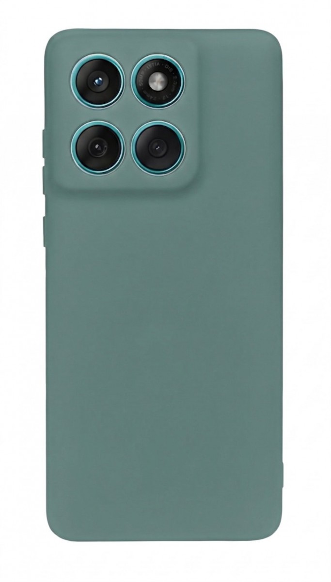 Levně Zadní kryt Silicone Lite pro Motorola Edge 60 Pro 5G šalvějově zelený