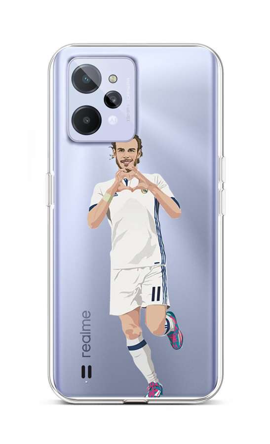 Zadní silikonový kryt na Realme C31 Fotbalista 2
