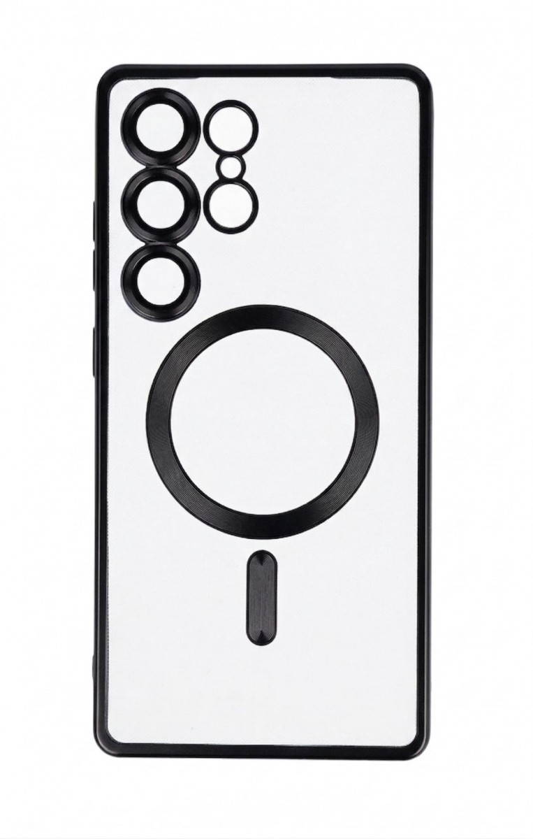 Kryt Metallic Magsafe pro Samsung Galaxy S26 Ultra černý