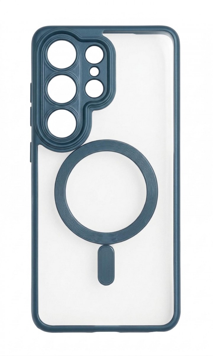 Levně Kryt Metallic Magsafe pro Samsung Galaxy S26 Ultra modrý