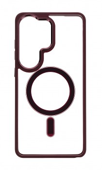 Kryt Metallic Magsafe pro Samsung Galaxy S26 Ultra cherry