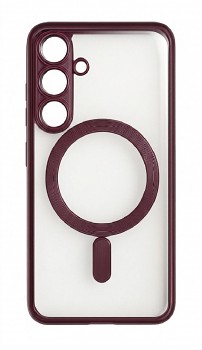 Kryt Metallic Magsafe pro Samsung Galaxy S26 cherry