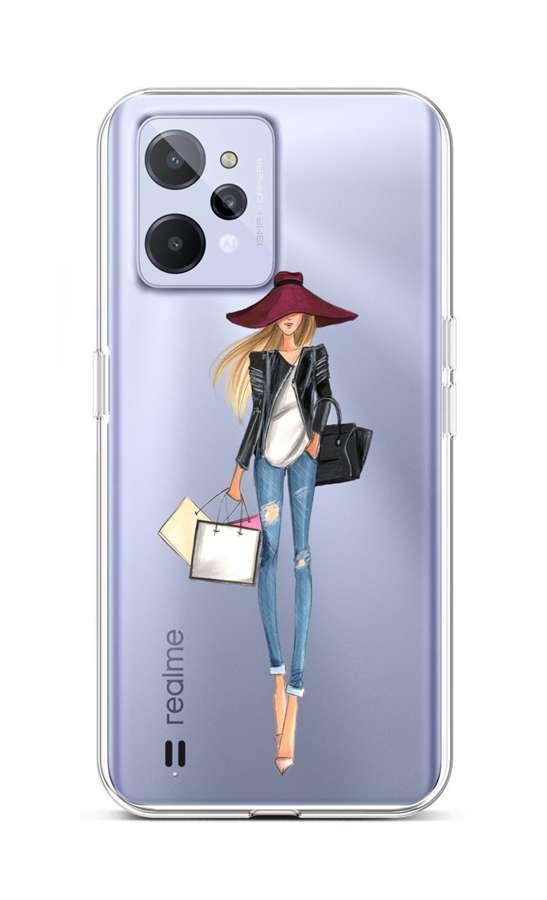 Levně Kryt TopQ Realme C31 Lady 2 74439 (pouzdro neboli obal na mobil Realme C31)