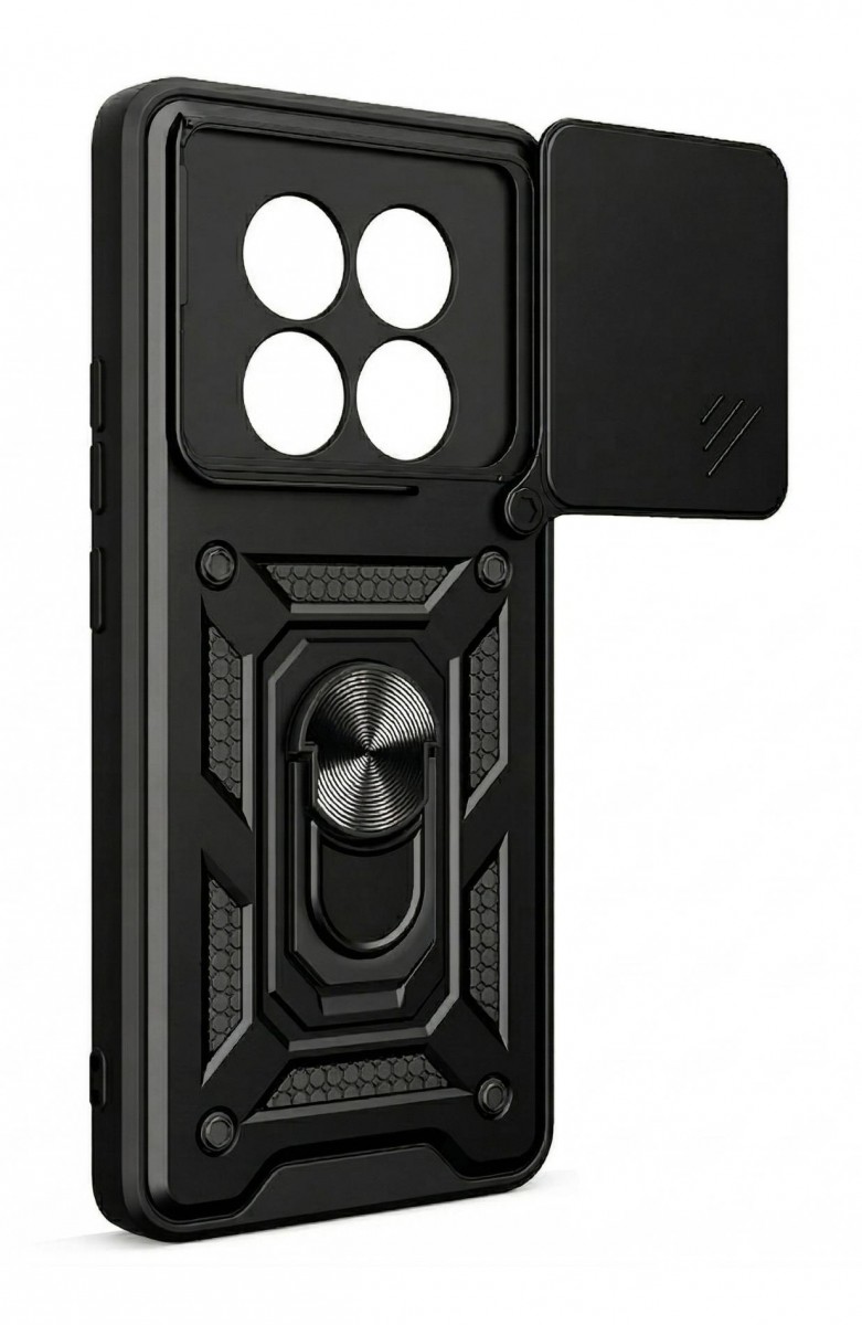 Ultra odolný zadní kryt Armor Lens pro Xiaomi Redmi Note 15 Pro 4G černý