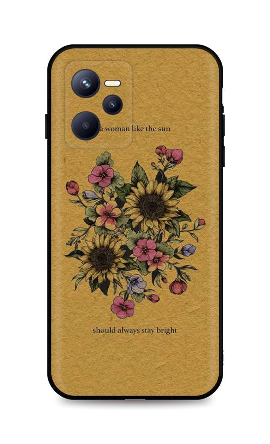 Zadní kryt DARK na Realme C35 Bouquet