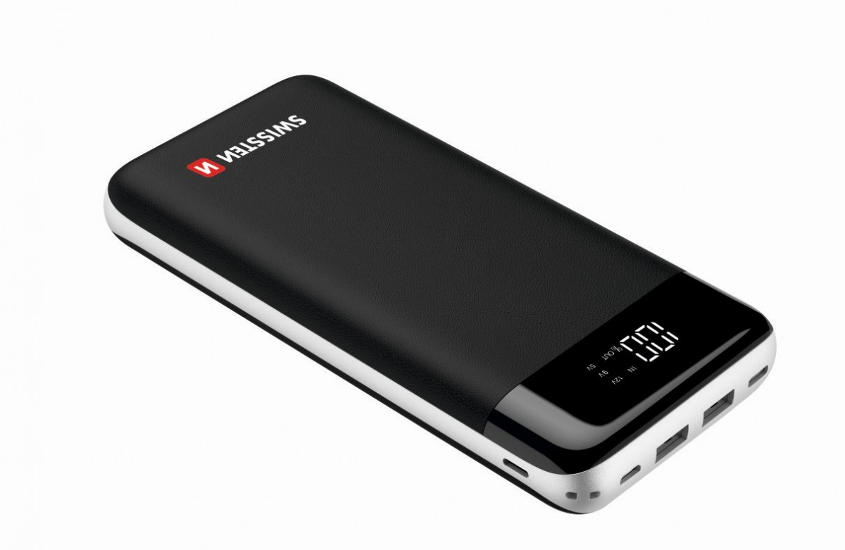 Levně Swissten black core power bank 30000 mah