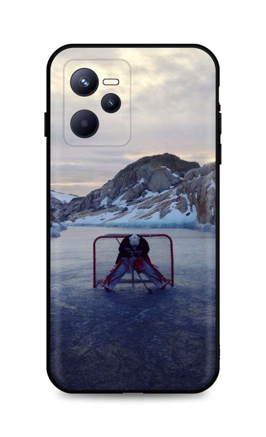 Levně Kryt TopQ Realme C35 Hockey Goalie 74484 (pouzdro neboli obal na mobil Realme C35)