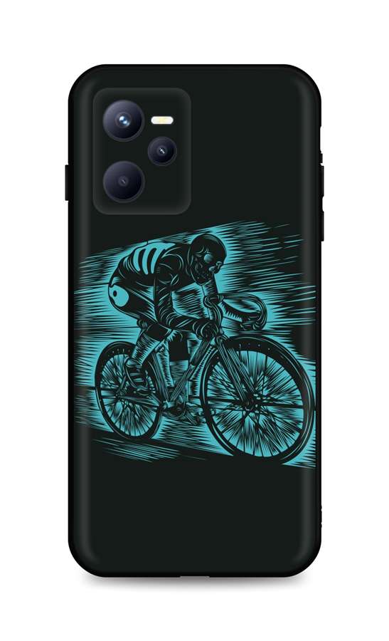 Zadní kryt DARK na Realme C35 Speeding