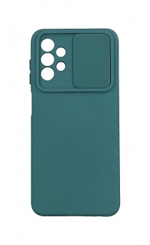 Zadní kryt Camshield Soft na Samsung A13 tmavě zelený