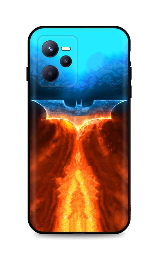 Levně Kryt TopQ Realme C35 Fiery Batman 74514 (pouzdro neboli obal na mobil Realme C35)