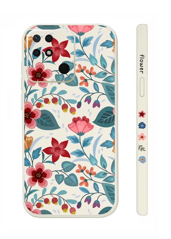 Zadní kryt na Xiaomi Redmi 10C Podzimní kvítí