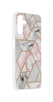 Zadní pevný kryt na Samsung A13 5G Marble Pink Hex
