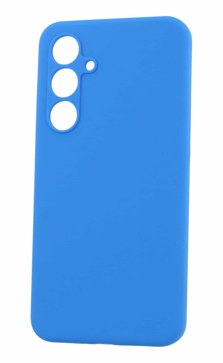 Levně Zadní kryt Silicone Lite pro Samsung S24 FE modrý