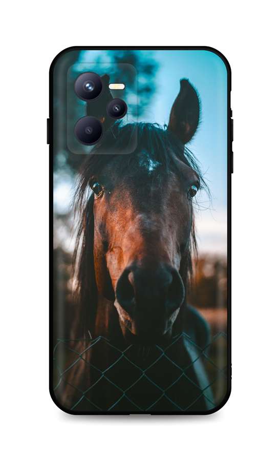 Levně Kryt TopQ Realme C35 Horse 74534 (pouzdro neboli obal na mobil Realme C35)