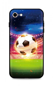 Zadní silikonový kryt DARK na iPhone SE 2022 Football Dream