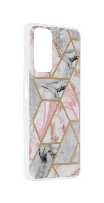Zadní pevný kryt na Xiaomi Redmi Note 11 Marble Pink Hex