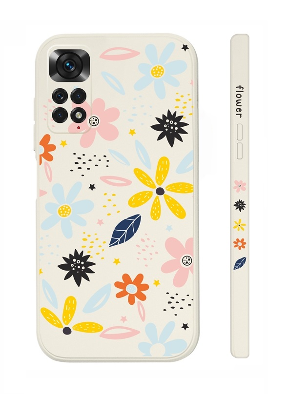 Zadní kryt na Xiaomi Redmi Note 11 Barevné kvítky