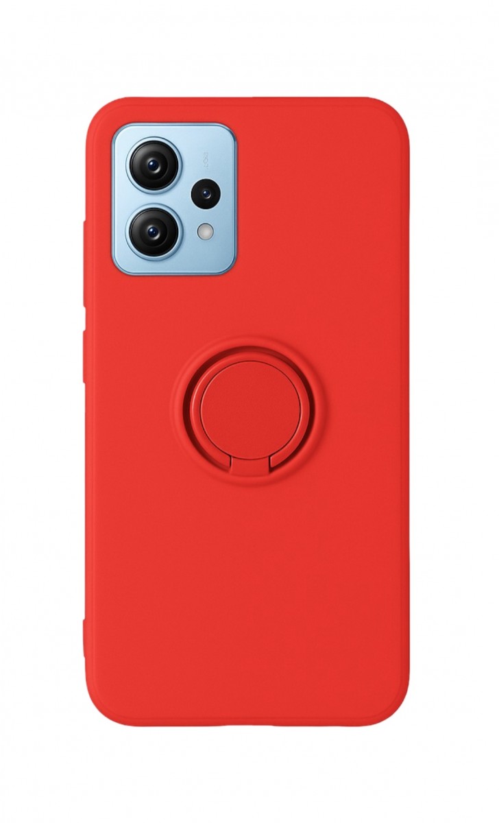 Kryt Vennus s prstýnkem pro Xiaomi Redmi Note 12 4G červený