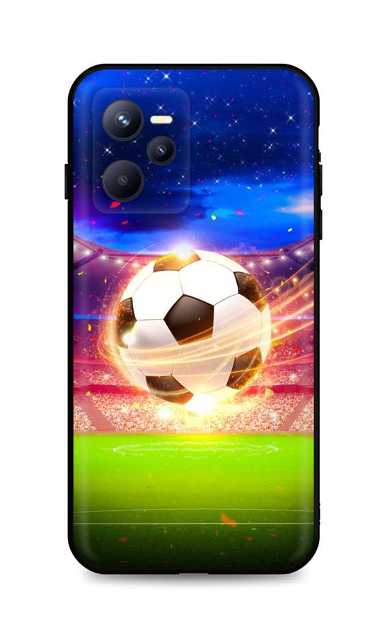 Zadní kryt DARK na Realme C35 Football Dream