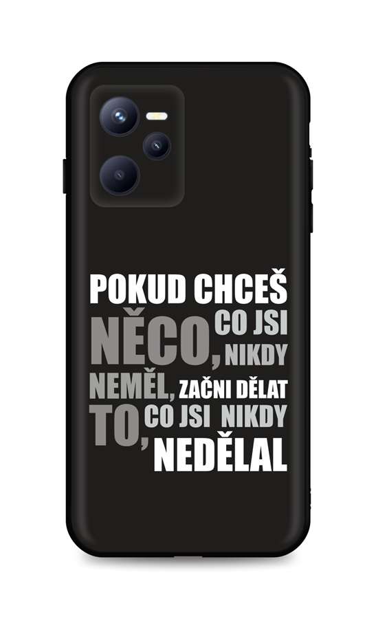Zadní kryt DARK na Realme C35 Moto