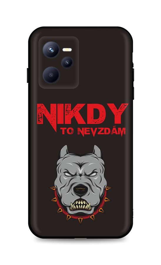Levně Kryt TopQ Realme C35 Nikdy to nevzdám 74551 (pouzdro neboli obal na mobil Realme C35)