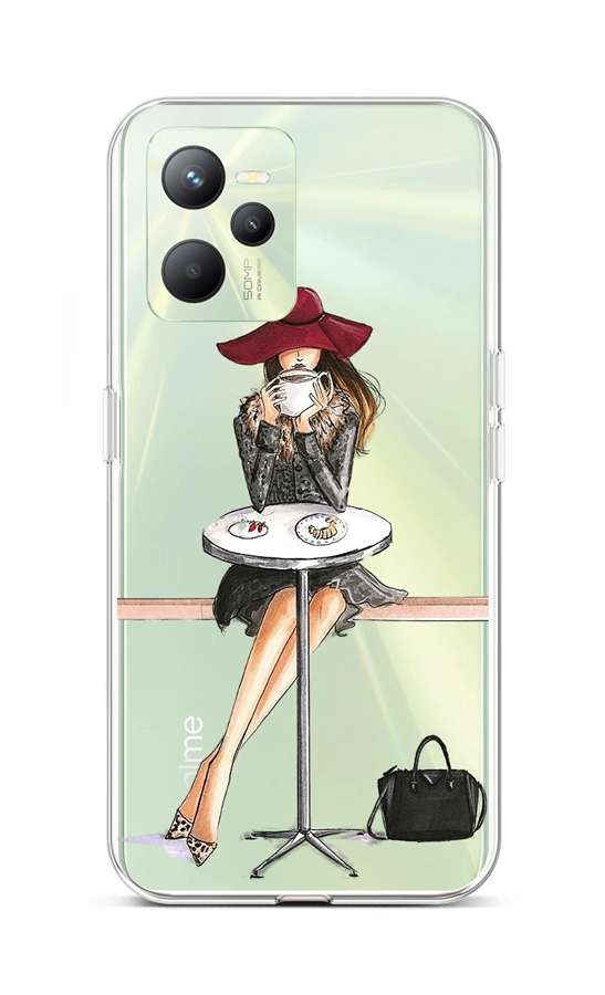 Levně Kryt TopQ Realme C35 Lady 6 74566 (pouzdro neboli obal na mobil Realme C35)