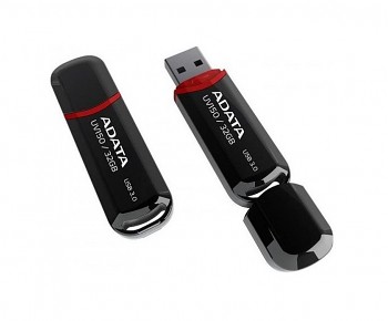 Flash disk ADATA UV150 32GB černo-červený