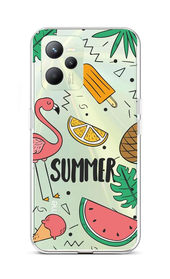 Levně Kryt TopQ Realme C35 Summer 74594 (pouzdro neboli obal na mobil Realme C35)