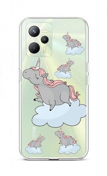 Zadní kryt na Realme C35 Grey Unicorns