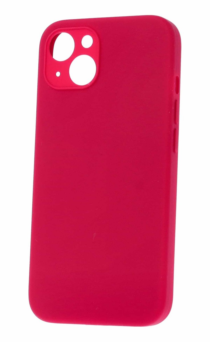 Levně Zadní kryt Silicone Lite pro iPhone 13 malinový