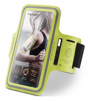 Pouzdro na ruku Spigen A700 Velo 6,4" zelené