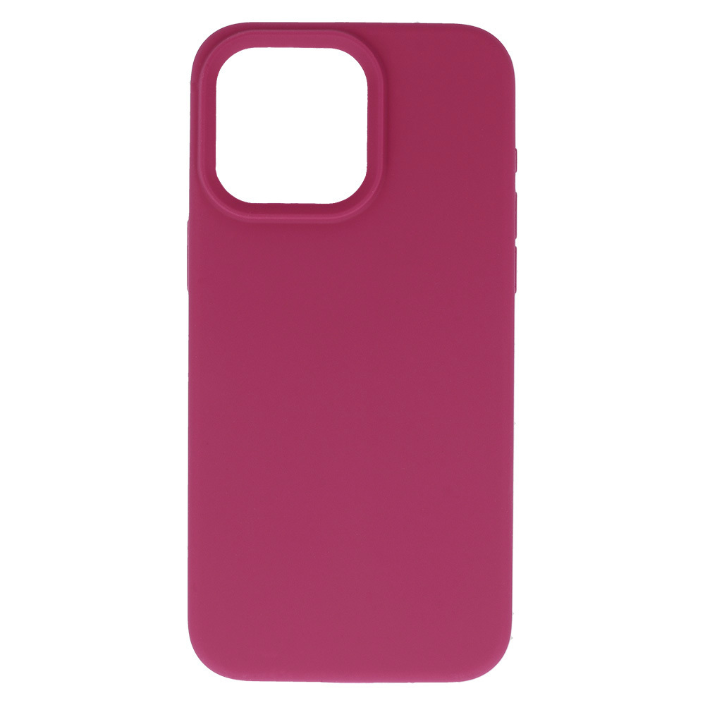 Levně Zadní kryt Silicone Lite pro iPhone 14 malinový
